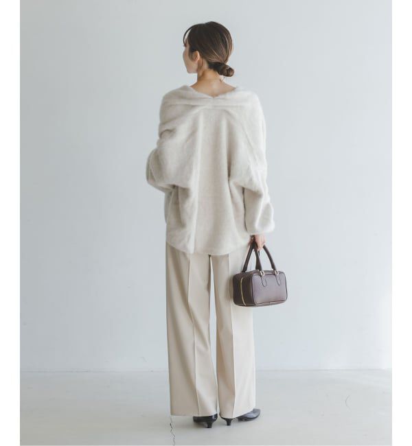 NOBLE「FOX/Caファーニットカーディガン」|カーディガン|