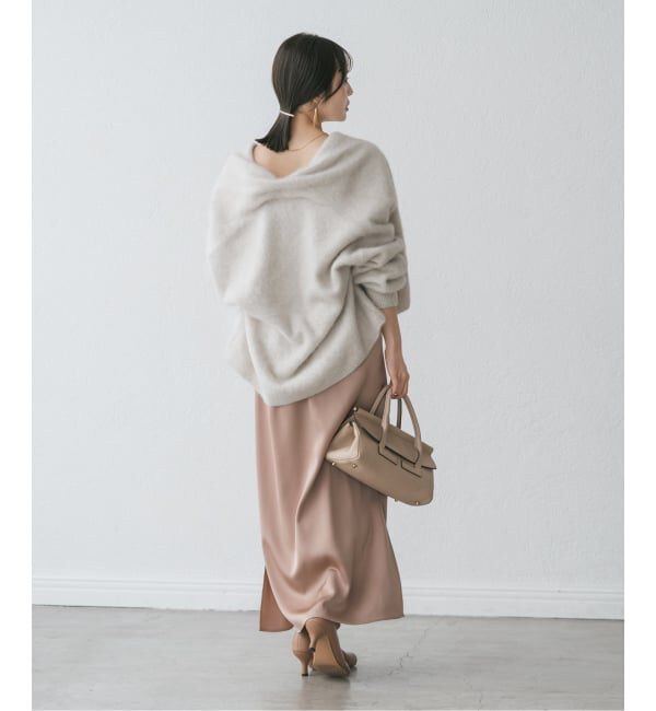 NOBLE「FOX/Caファーニットカーディガン」|カーディガン|