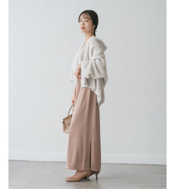 NOBLE「FOX/Caファーニットカーディガン」|カーディガン|