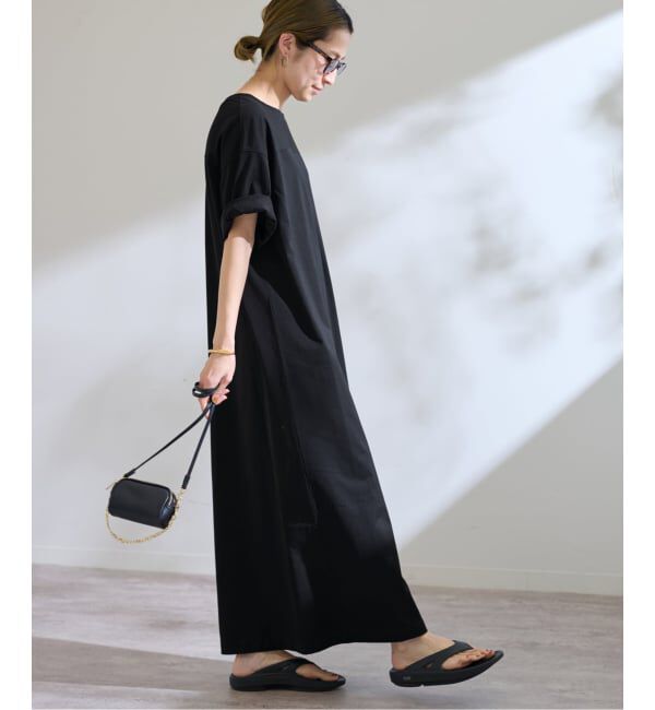 FRAMeWORK「≪WEB限定 / 追加≫コットンジャージーマキシワンピース」|ワンピース|