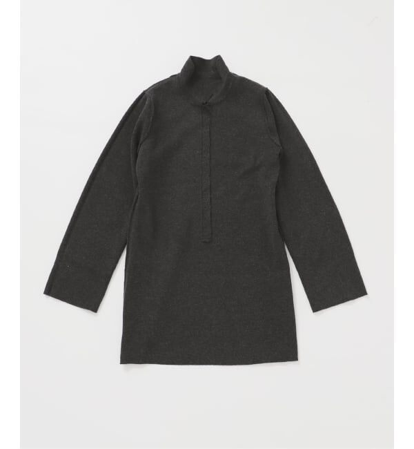 Spick and Span「ポロシャツチュニックニットワンピ」|ワンピース|