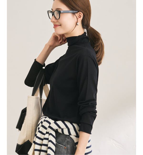 FRAMeWORK「18ゲージタートルネック」|ニット・セーター|