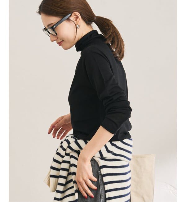 FRAMeWORK「18ゲージタートルネック」|ニット・セーター|