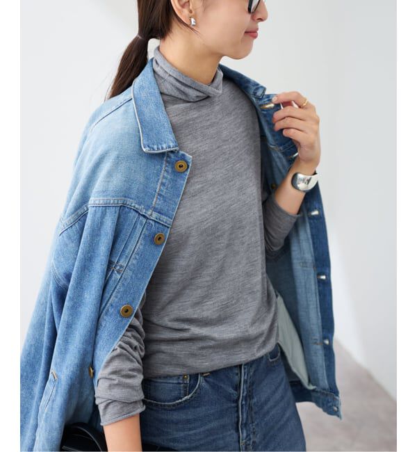 FRAMeWORK「18ゲージタートルネック」|ニット・セーター|