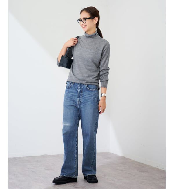 FRAMeWORK「18ゲージタートルネック」|ニット・セーター|