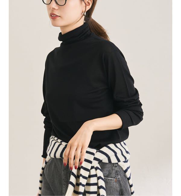 FRAMeWORK「18ゲージタートルネック」|ニット・セーター|