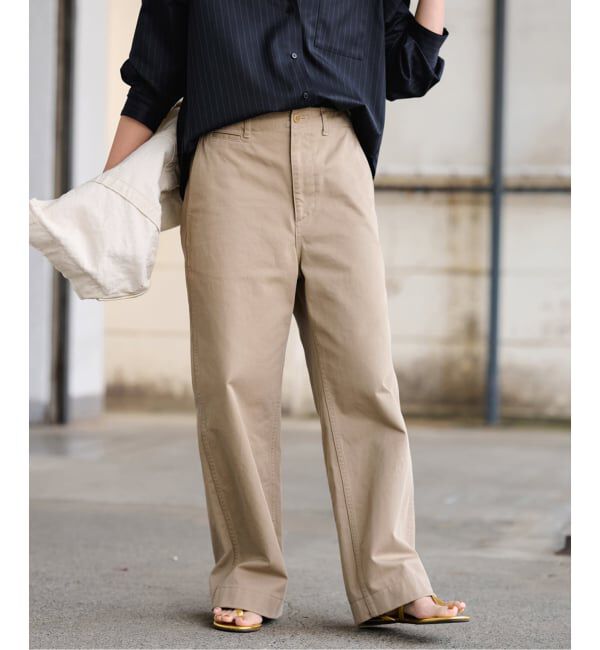 FRAMeWORK「≪追加≫OVER SIZED CHINO パンツ」|チノ|