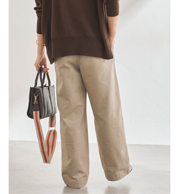 FRAMeWORK「≪追加≫OVER SIZED CHINO パンツ」|チノ|