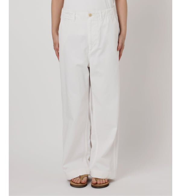 FRAMeWORK「≪追加≫OVER SIZED CHINO パンツ」|チノ|