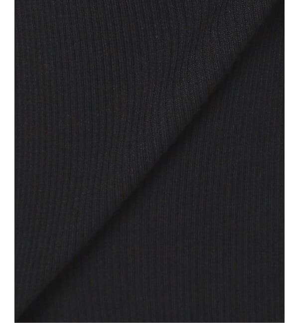 NOBLE「《WEB限定カラー・追加》RY/PLリブハイネックロングワンピース」|ワンピース|