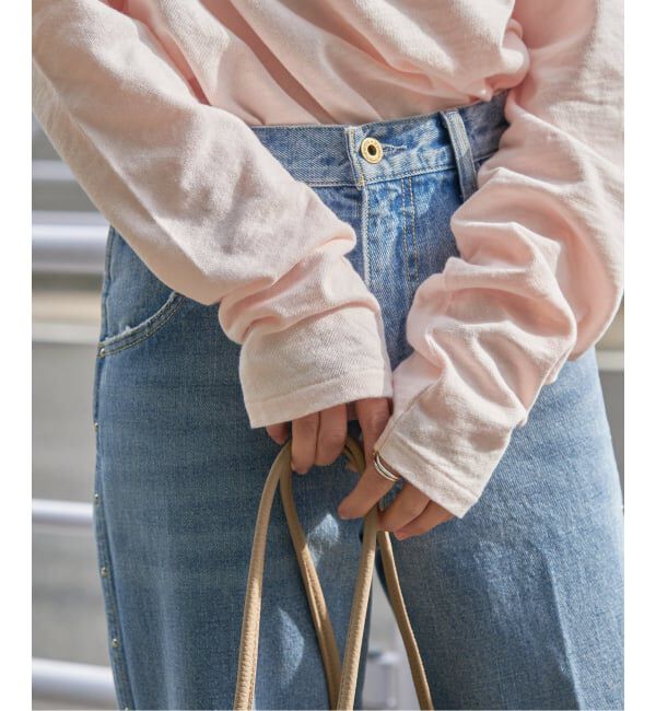 Spick and Span「《WEB限定 / 追加予約》コットンスラブクルーネックプルオーバー」|Tシャツ・カットソー|