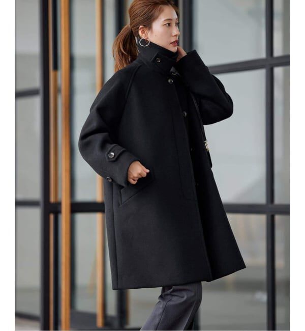 ≪追加≫ラムウールMIXシャルムバルカラーコート 4（FRAMeWORK