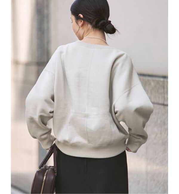 NOBLE「《WEB限定追加予約》ナッピングオーバーニュアンススウェット」|スウェット・ジャージ|