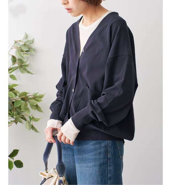 Spick and Span「《追加予約》コットンハイゲージカーディガン」|カーディガン|