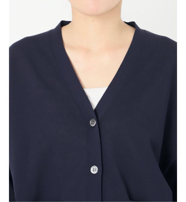Spick and Span「《追加予約》コットンハイゲージカーディガン」|カーディガン|