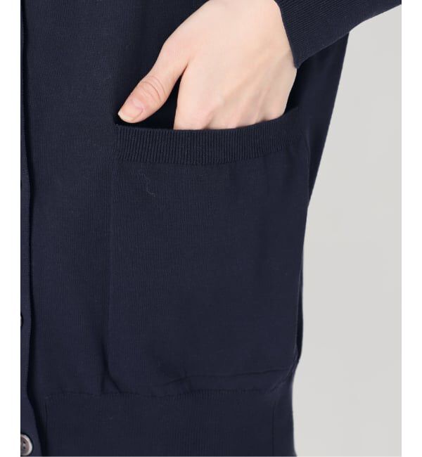 Spick and Span「《追加予約》コットンハイゲージカーディガン」|カーディガン|