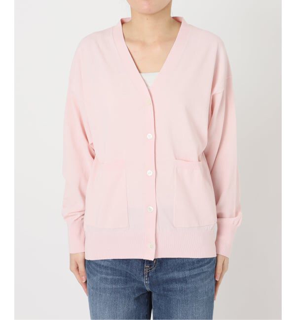 Spick and Span「《追加予約》コットンハイゲージカーディガン」|カーディガン|