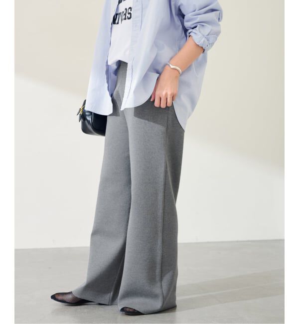 FRAMeWORK「≪予約≫スムースストレートパンツ」|その他|