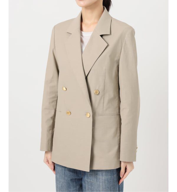 Spick and Span「《予約》サマークロスダブルジャケット」|テーラードジャケット|