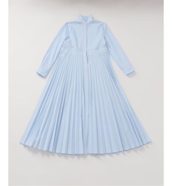 NOBLE「《追加予約》プリーツシャツワンピース」|ワンピース|