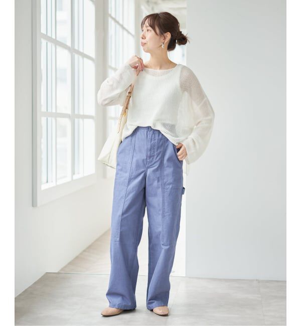 Spick and Span「《予約》ルーズニットプルオーバー」|ニット・セーター|