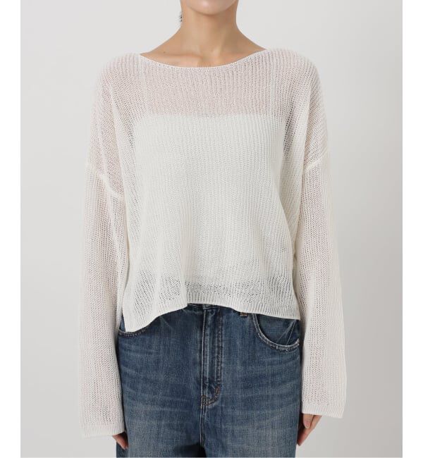 Spick and Span「《予約》ルーズニットプルオーバー」|ニット・セーター|