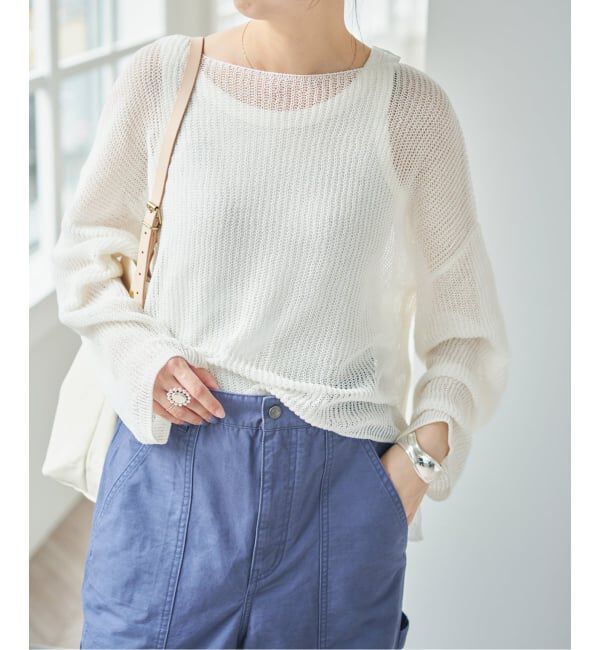 Spick and Span「《予約》ルーズニットプルオーバー」|ニット・セーター|