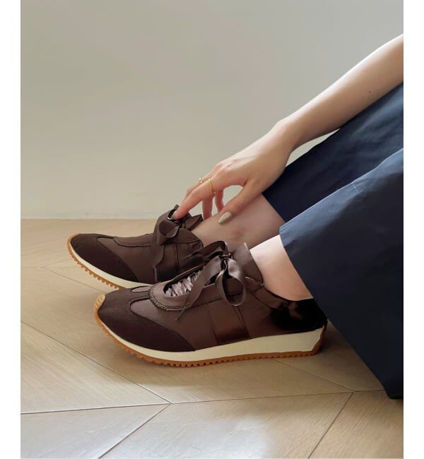  「《追加》L 2WAYリボンスニーカー」|スニーカー|