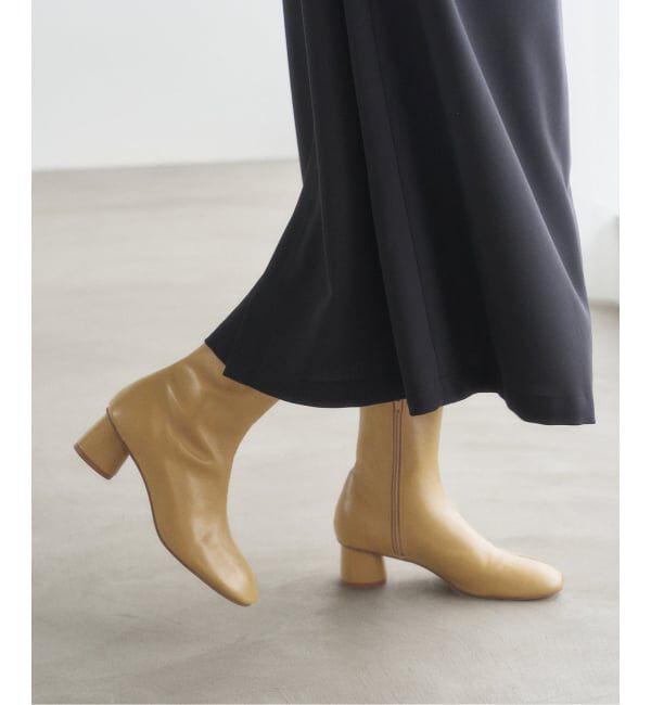  「《追加》4.5cmオブリークショートブーツ」|ショートブーツ|