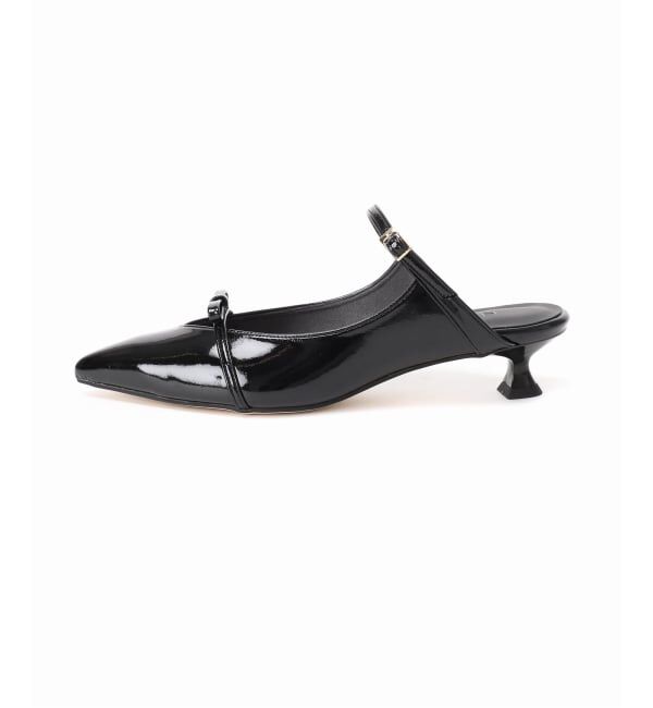  「3.5cmリボンストラップミュール」|パンプス|