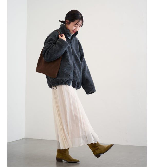  「《追加2》3.5cmレザーウエスタンブーツ」|ロングブーツ|