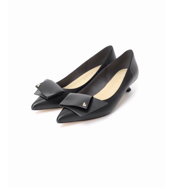  「《追加》3.5cmポインテッドLモチーフパンプス」|パンプス|