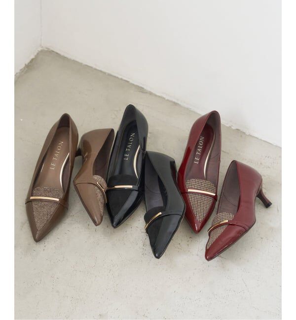  「5cmポインテッドローファーパンプス」|パンプス|