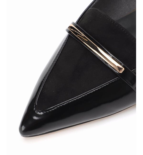  「5cmポインテッドローファーパンプス」|パンプス|