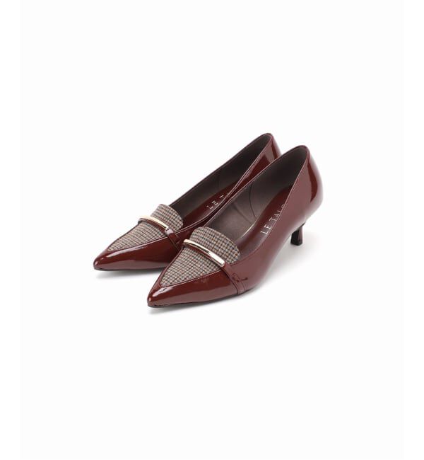  「5cmポインテッドローファーパンプス」|パンプス|