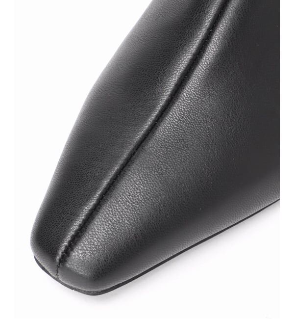  「《追加》3cmフレンチスクエアフィットショートブーツ」|ショートブーツ|