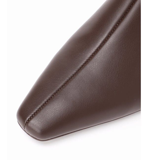  「《追加》3cmフレンチスクエアフィットショートブーツ」|ショートブーツ|