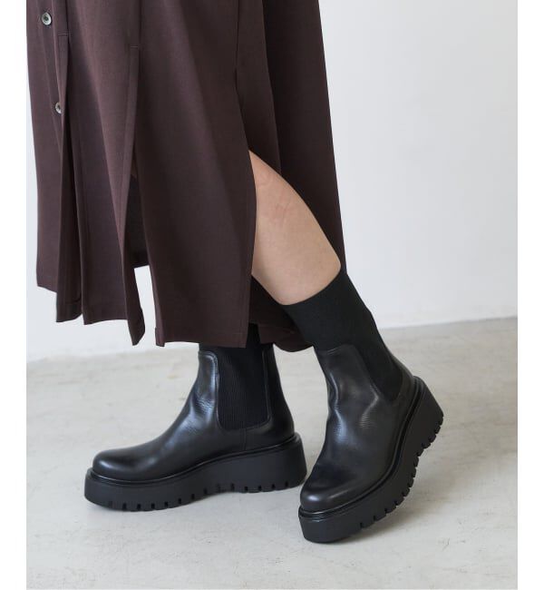  「《追加》CORSOROMA9/ コルソローマノーヴェ アツゾコゴアショートブーツ」|ショートブーツ|