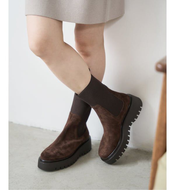  「《追加》CORSOROMA9/ コルソローマノーヴェ アツゾコゴアショートブーツ」|ショートブーツ|