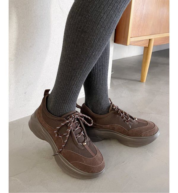  「COHINA&times;LE TALON2WAYレースアップスニーカー」|スニーカー|