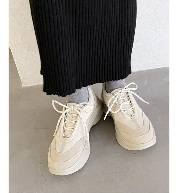  「COHINA&times;LE TALON2WAYレースアップスニーカー」|スニーカー|