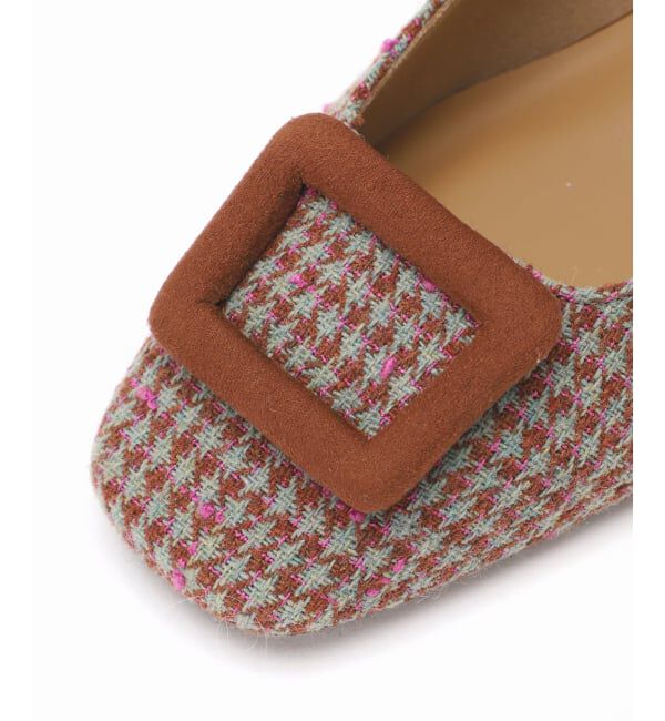  「4.5cmスクエアバックルパンプス」|パンプス|