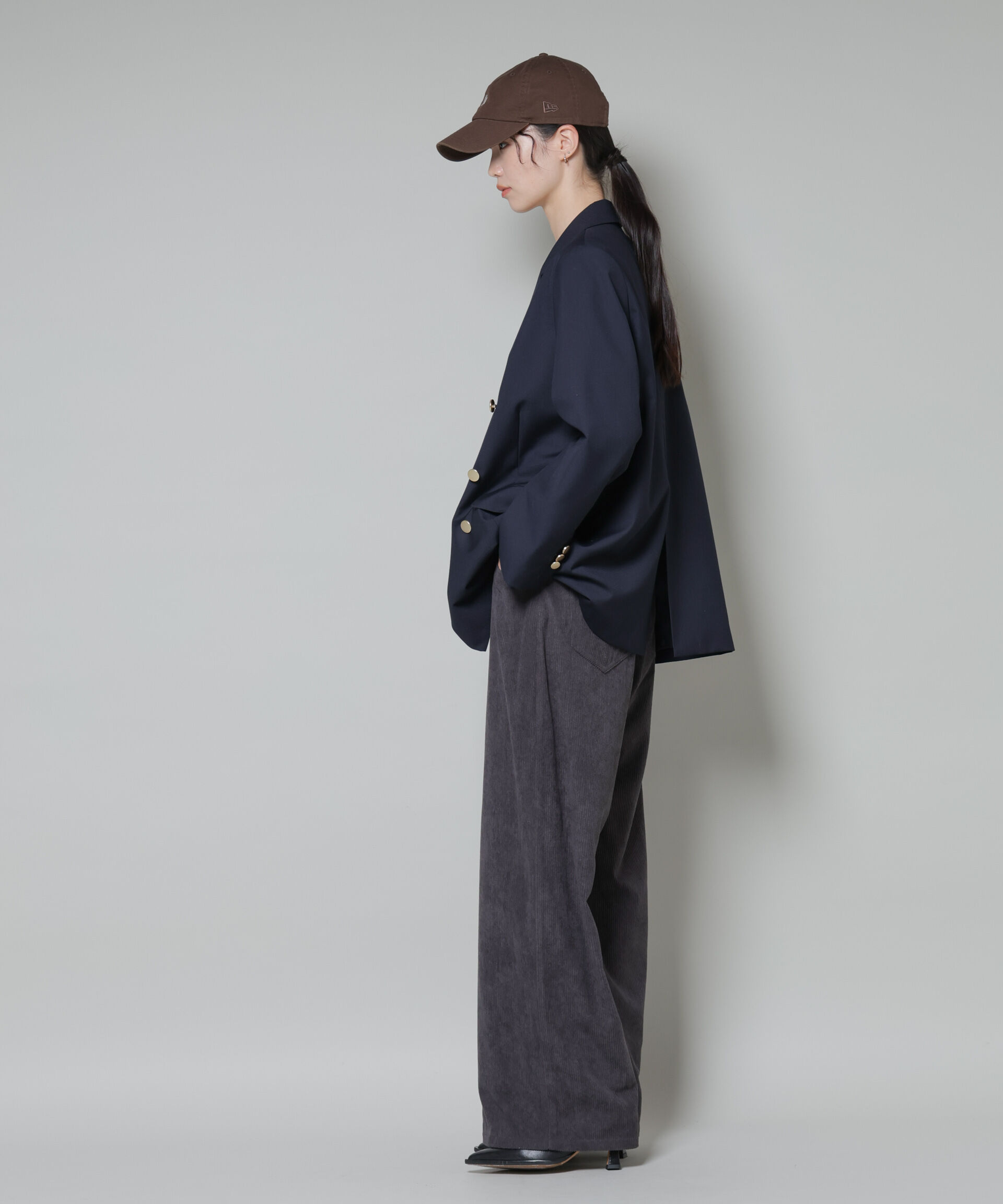 nano･universe「ダブルブレストジャケット」|テーラードジャケット|