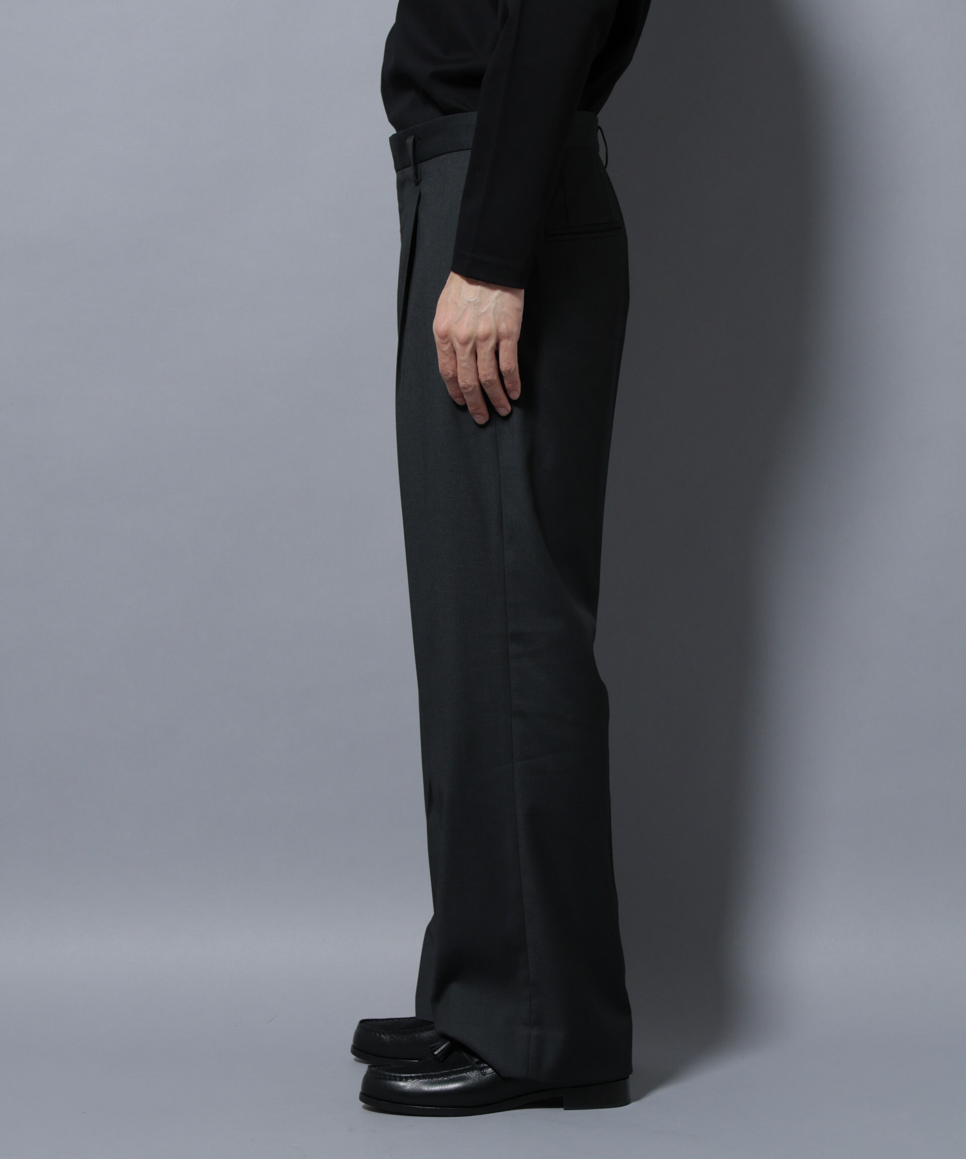 nano･universe「DELEGANTEエアリーサキソニー/CHK/ST ストレートFITパンツ(セットアップ可)」|チノ|