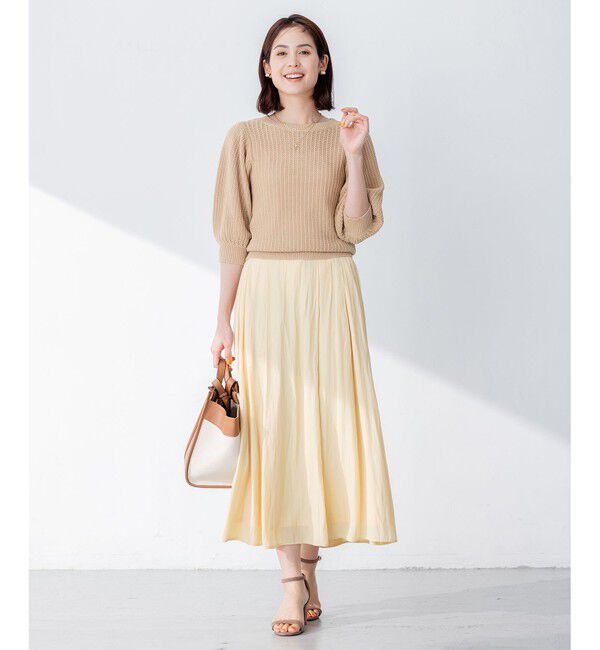 組曲「【大人気シリーズ】ギャザーライトデシン スカート」|スカート|