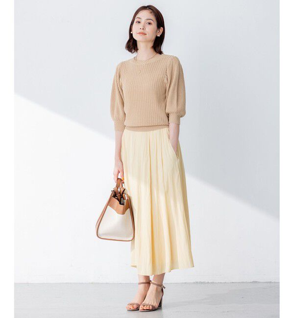 組曲「【大人気シリーズ】ギャザーライトデシン スカート」|スカート|