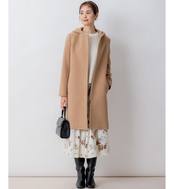 組曲「【8色展開・前後着用可】ウールカシミヤミックス パフスリーブ ニット」|ニット・セーター|