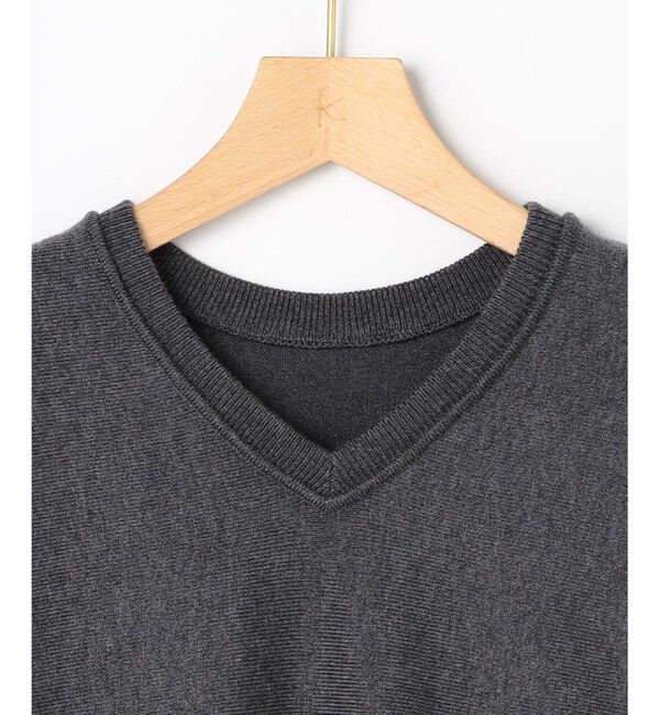 組曲「【前後着用可】ニューシックニットＶネック プルオーバー」|ニット・セーター|