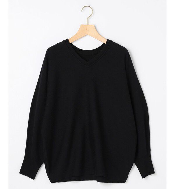 組曲「【前後着用可】ニューシックニットＶネック プルオーバー」|ニット・セーター|