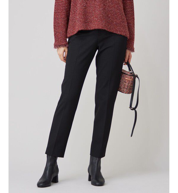 自由区「【WEB限定カラーあり・撥水加工・洗える】TRギャバテーパード パンツ」|その他|[WEB限定]ﾌﾞﾗ